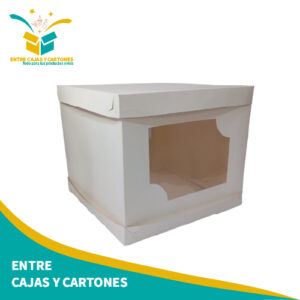 Caja torta alta grande