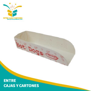 Portahotdog diseño paq. 100 diseño